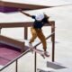 Rayssa Leal andando de skate para capa sobre título no SLS Rio de Janeiro