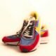 Tênis colorido representa a colaboração Carnan x ASICS com o Gel-Cumulus 16