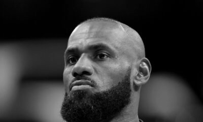 LeBron James no Media Day 2026 como jogador do Philadelphia 76ers