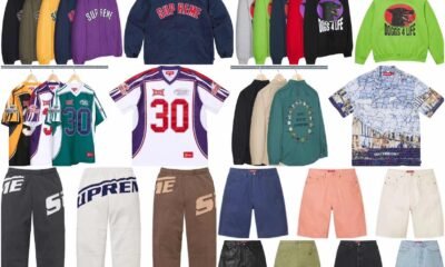Peças da coleção Supreme x Nike Fall 2026