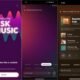 Interface do Ask Music no YouTube Music