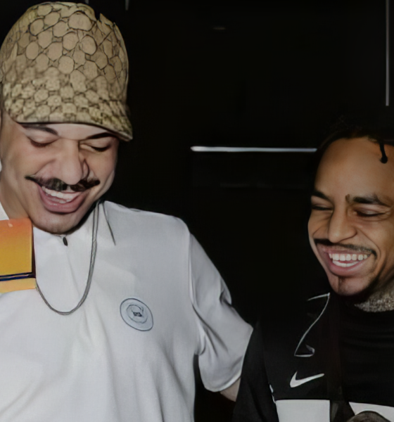 Kyan e Mu540, artistas brasileiros presentes na trilha sonora do EA SPORTS FC 27 com a música “Garage”.