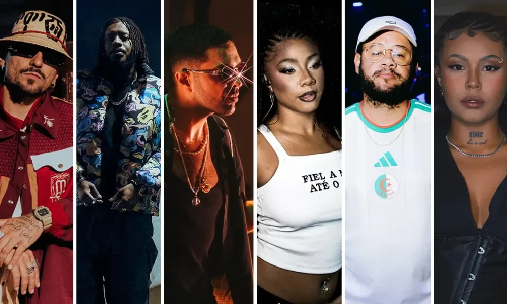 Artistas do rap brasileiro indicados ao Grammy Latino 2026