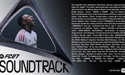Trilha do FC 27 reúne 120 músicas e artistas de 36 países
