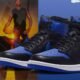 Air Jordan 1 High OG Royal 2026 em preto e azul