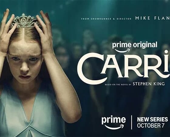 Summer H. Howell como Carrie White na série Carrie do Prime Video