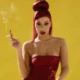 A rapper Ciça em foto publicada no Instagram
