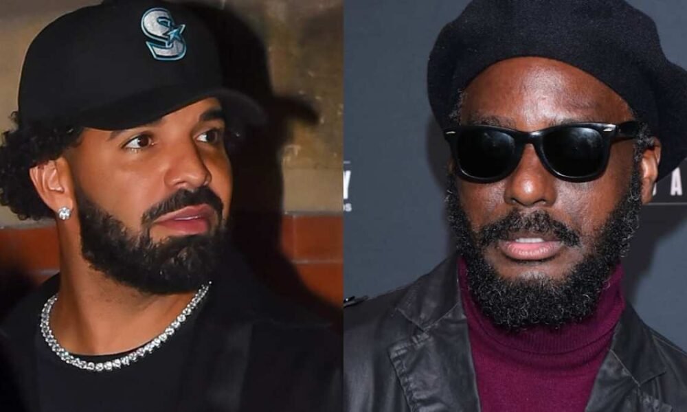 Drake e K-Os em imagem relacionada ao retorno do rapper canadense