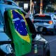 Bandeira do Brasil durante cobertura das Eleições 2026