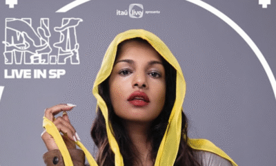 M.I.A. em imagem de divulgação do show em São Paulo em 2026
