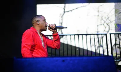 Nas canta em show em Washington, em setembro de 2022