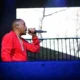 Nas canta em show em Washington, em setembro de 2022