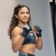 Natália Silva antes da disputa do cinturão peso-mosca no UFC 332