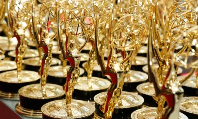 Arte oficial do Prime Video anunciando a transmissão do Emmy Awards