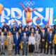 Raicca Ventura em encontro com atletas olímpicos em Brasília, 2024