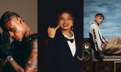Cabelinho, Nanda Tsunami e MC Hariel em divulgação do Rap In Cena Festival 2026