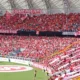 Torcedores do Internacional nas arquibancadas do Estádio Beira-Rio